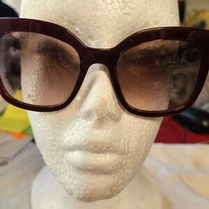 Prada sunglasses Bordeaux-dark-red frames SPR 24Q 53 19 UAN-0A6 140 2N Italy